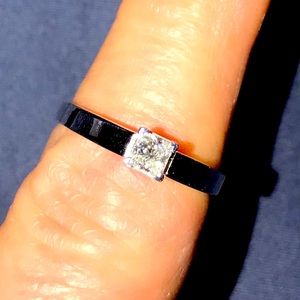 NWT Diamond Solitaire Women's Ring
